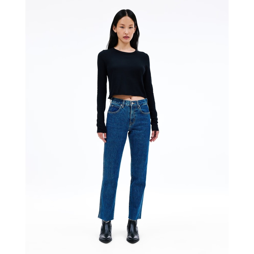 SLVRLAKE Hero Slim High Rise Jeans in Stones‎ Throw Blue Size 29